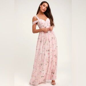 Lulu’s Make Me Move Floral Maxi Dress